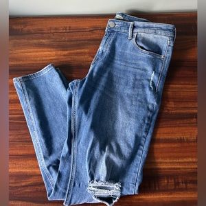 Old navy rockstar super skinny jeans